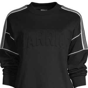 SELF ESTEEM| WOMEN'S BLACK "WARRIOR" SWEATSHIRT SIZE L